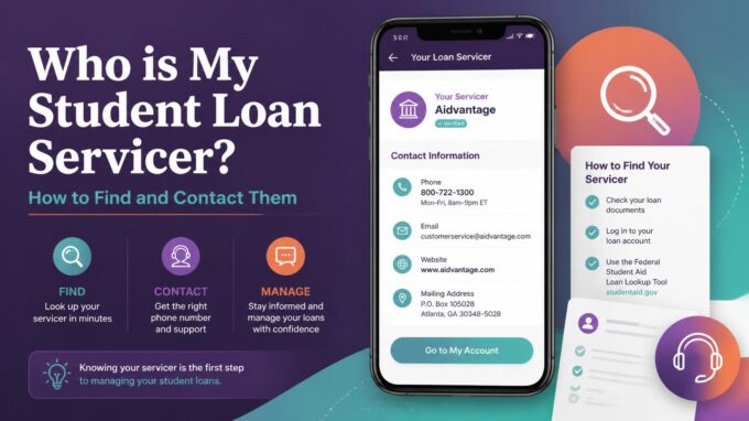 who is my student loan servicer how to find and contact them